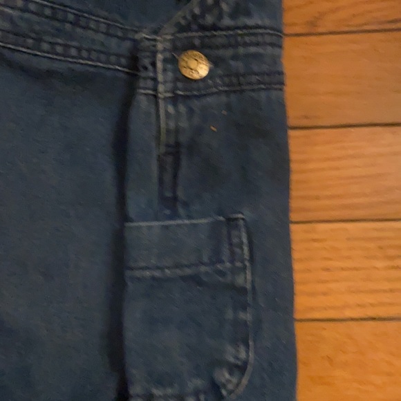 Happy Kids Soft Denim Overalls Size 24 Months - Picture 7 of 8